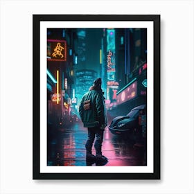 Neo-Noir Art Print