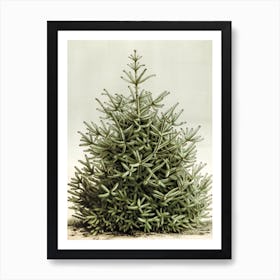 Christmas Tree Art Print