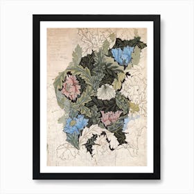 Wreath, William Morris Art Print