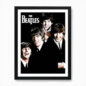 Beatles music band 1 Art Print