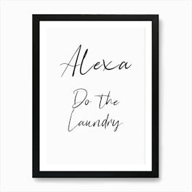 Do The Laundry Art Print