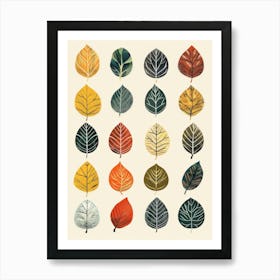 Autumn Leaves 26 Art Print