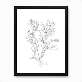 Floral Essence Art Print