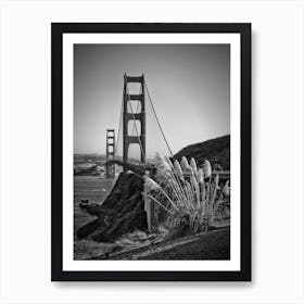 San Francisco Golden Gate Bridge Art Print