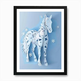 Paper Horse Art Print