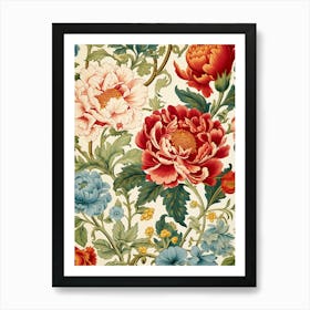 Peonies 33 Art Print