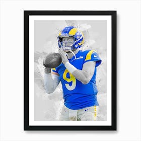 Matthew Stafford Los Angeles Rams Art Print