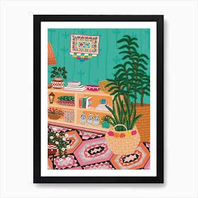 Cozy home Art Print