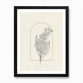 Hawthorn Flower Art Print