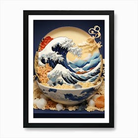 Great Wave 9 Art Print