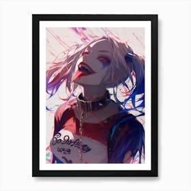 Harley Quinn 1 Art Print