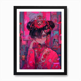 Pink Mood Art Print