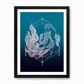 Koi Art Print