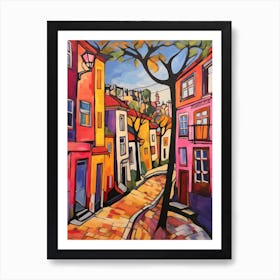 Porto Portugal 1 Fauvist Painting Art Print