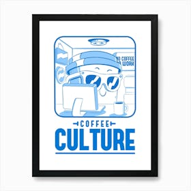 Coffee Culture 1 Art Print