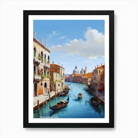 Venice Canal..5 Art Print