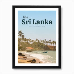 Visit Sri Lanka Art Print