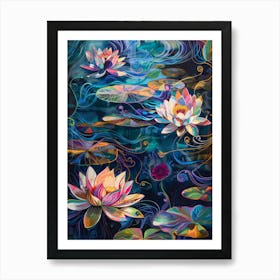 Water Lilies 4 Art Print