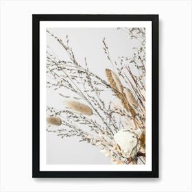 Dried Flower Arrangement_2191091 Art Print