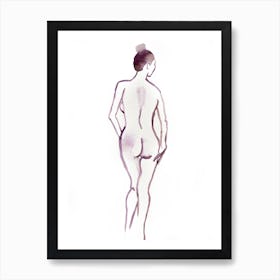 Nude 42 Art Print