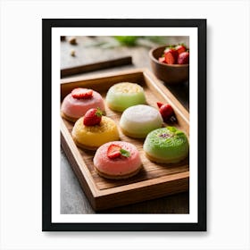 Asian Desserts 1 Art Print