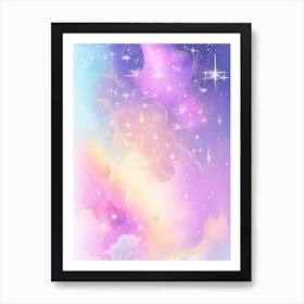 Star Formation Gouache Space Art Print