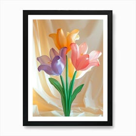 Dreamy Inflatable Flowers Lily 2 Art Print