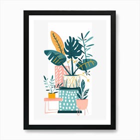 Potted Plants 14 Art Print