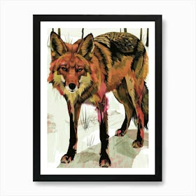 Red Fox 14 Art Print