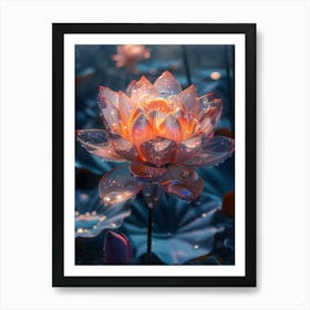 Lotus Flower 45 Art Print