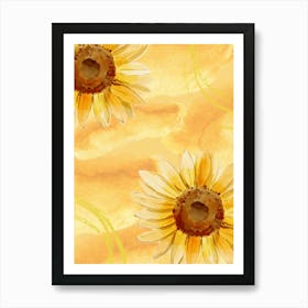 Sunflowers 4 Art Print