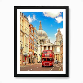 London, St Paul S Cathedral Art Print