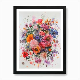 'Flowers' 2 Art Print