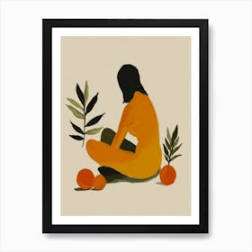 The Fruit Princess Art Print