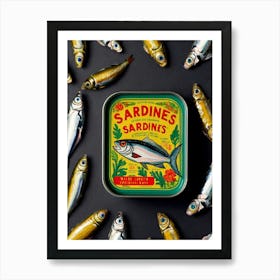 Sardines 33 Art Print