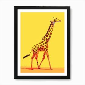 Giraffe 76 Art Print