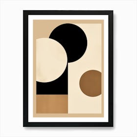 Beige Bauhaus Marchtrenk Mastery Art Print