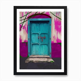 Blue Door Art Print