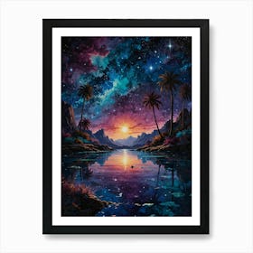 Starry Night Art Print