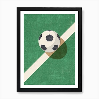 Balls Football Art Print