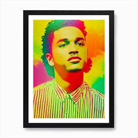 Jax Jones Colourful Pop Art Art Print