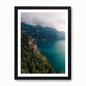 Amalfi Coast Drive V Art Print