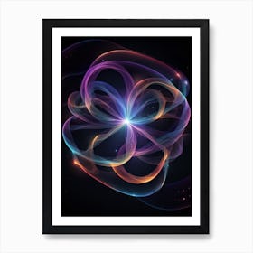 Abstract Flower 1 Art Print