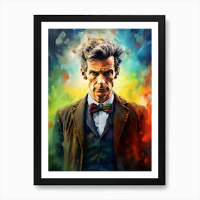 The Doctor Doctor Who Movie Painting Art Print