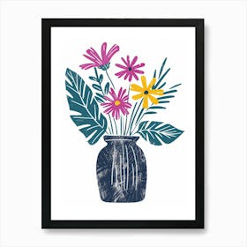 Flowers In A Vase 127 Art Print