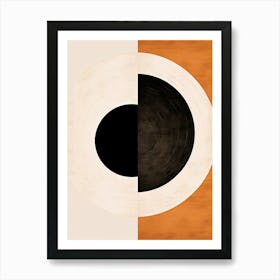 Geometric Essence Of Bauhaus Art Print