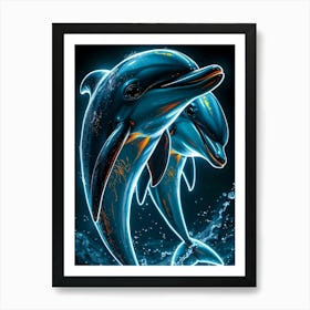 Wild Animal Creative Portrait 148 Art Print