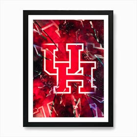 Houston Cougars 1 Art Print