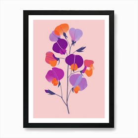 Sweet Peas Art Print