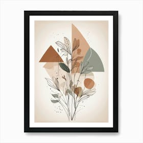 Abstract Floral Design Art Print